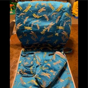 Anady travel makeup bag Dragonfly Sachel Purse